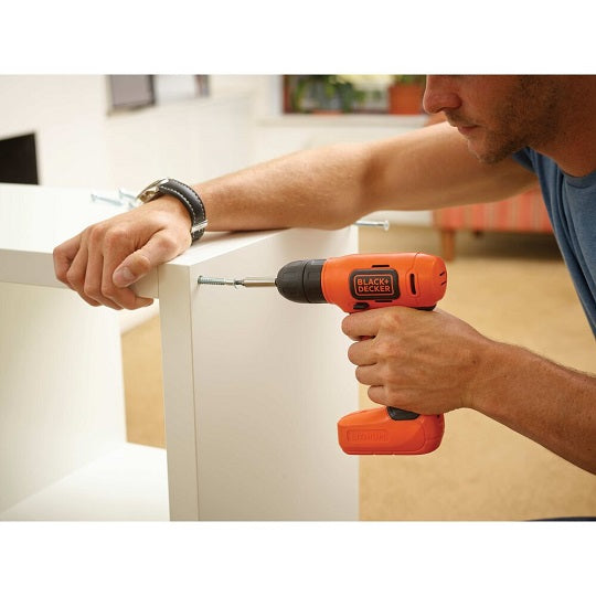 Black+Decker Bohrschrauber BDCD8-QW 7,2 V Rechts-Links-Lauf