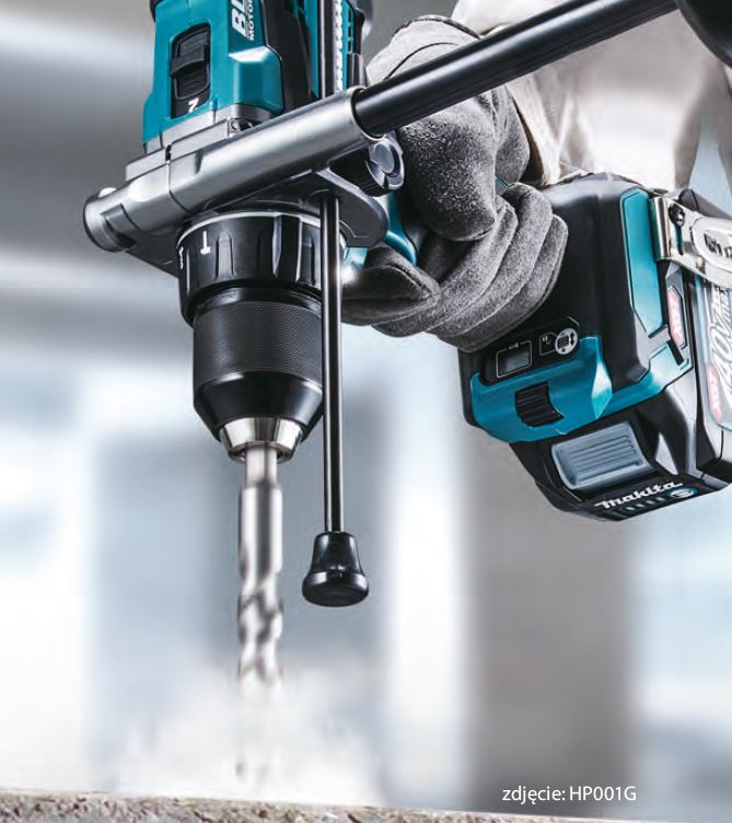 Makita Schlagbohrschrauber HP001GM201 40 V XGT Pro Drehmoment