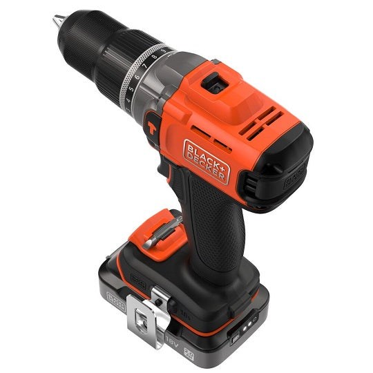 Black+Decker Bohrhammer BCD383D1XK-QW 45 Nm 2-Gang-Antrieb
