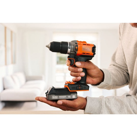 Black Decker Bohrhammer BCD383XN-XJ 18 V 45 Nm Kompakt
