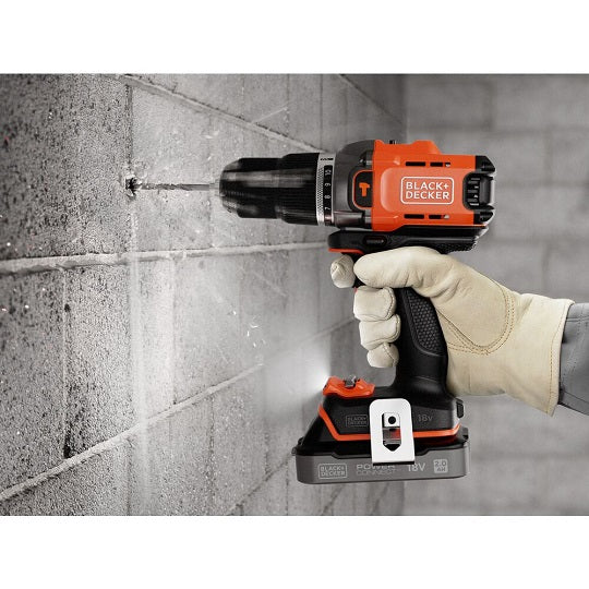Black Decker Bohrhammer BCD383XN-XJ 18 V 45 Nm Kompakt