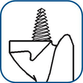 DeWalt Holzbohrer DT4645-QZ 18 V Lewis-Helix Schlagfrei