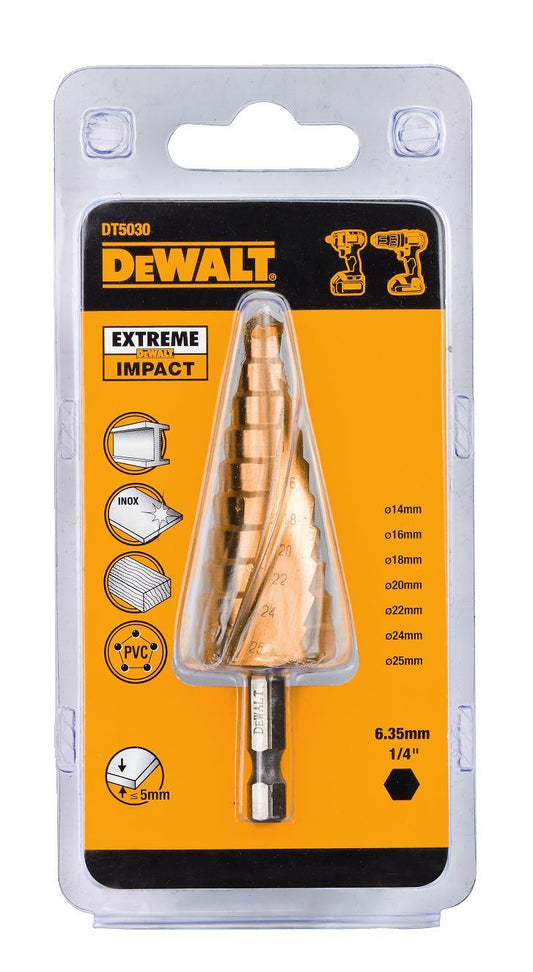 DeWalt Stufenbohrer DT5030-QZ 0 V 5-30 Mm HSS-G Set