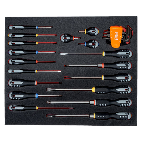 Bahco Werkzeugkoffer 18 V Mit Schaumstoff KomplettSet
