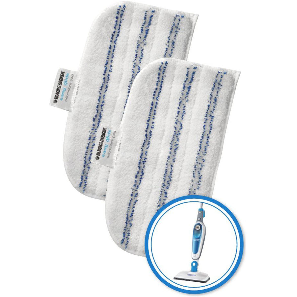 Black+Decker Mikrofaser-Pad FSMP20 – Hochwertige Reinigungstechnologie