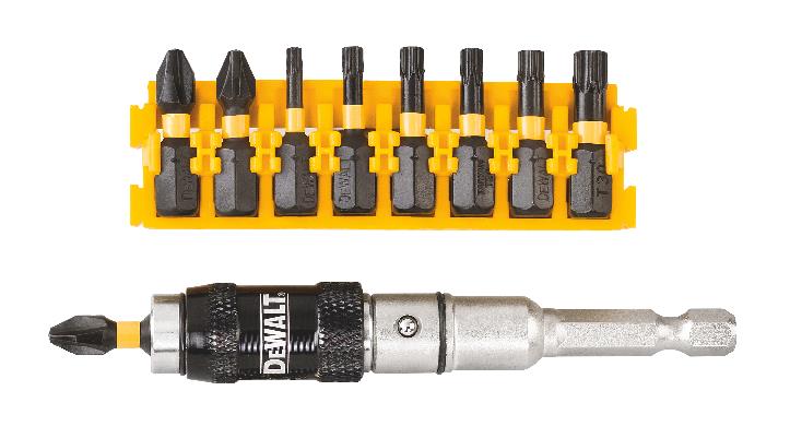 DeWALT Satz Mit 10 Stück 1/4 Zoll Torsions-Schlagscheiben – Hohe Haltbarkeit und Flexibilität