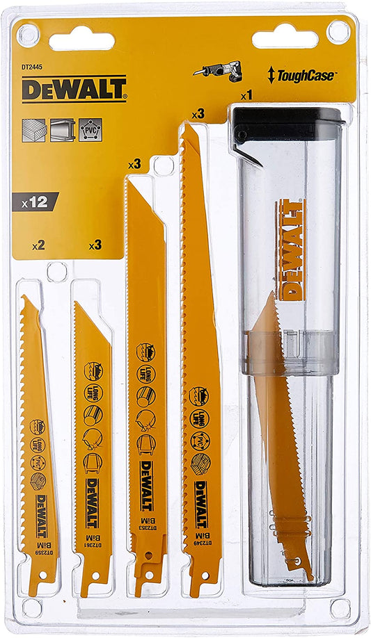 Dewalt Säbelsägeblatt-Satz DT2445-QZ 18 V Hartstahl Set