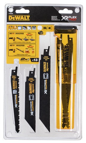 Dewalt Säbelsägeblätter DT99550-QZ 18 V 13-tlg XR Set