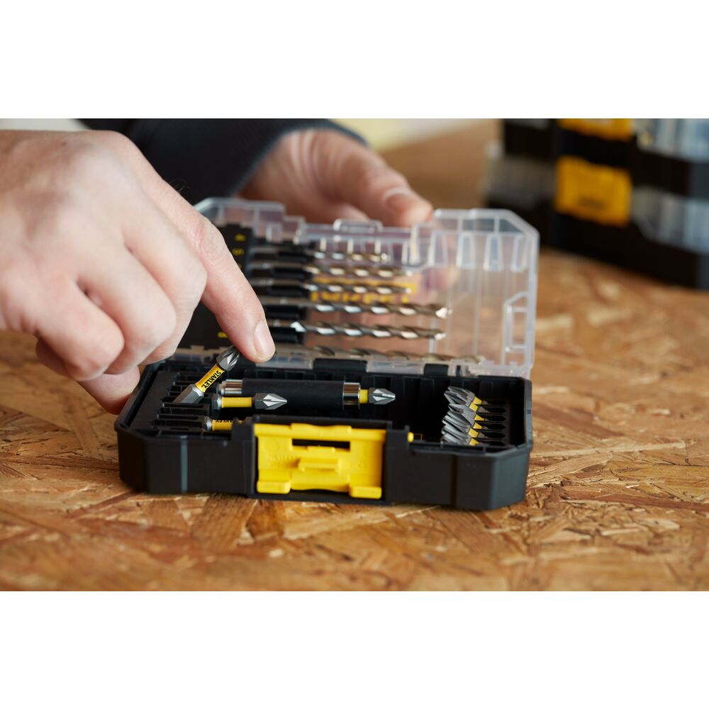 Stanley Schlagschrauber und Steinbohrer STA88552-XJ Set