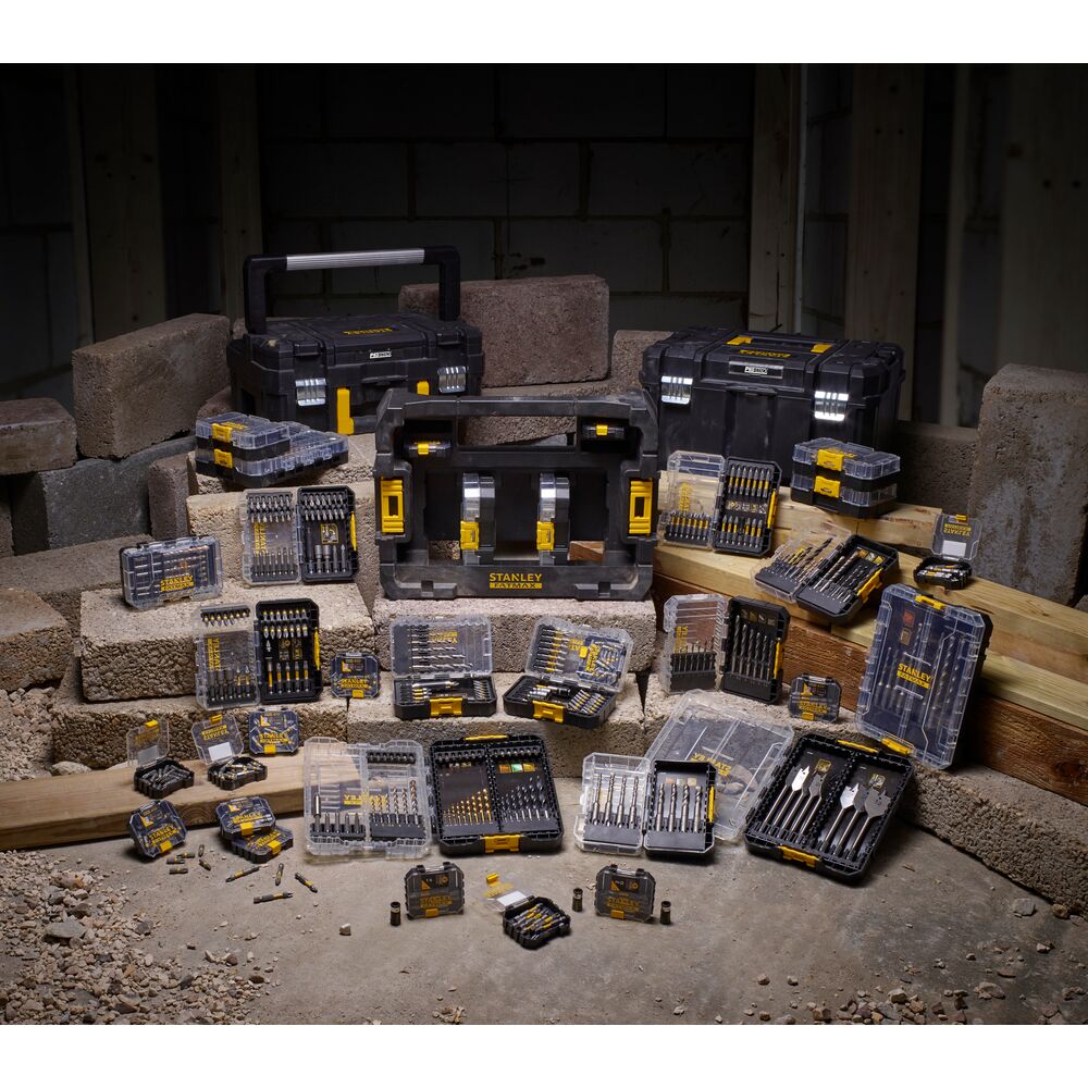 Stanley Schlagschrauber und Steinbohrer STA88552-XJ Set