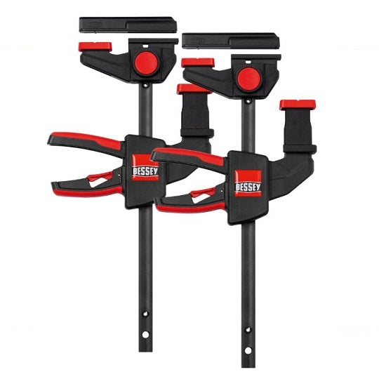 Bessey EZR15SET – Professionelles Einhand-Aufstellpolster Set für Tischlerarbeiten