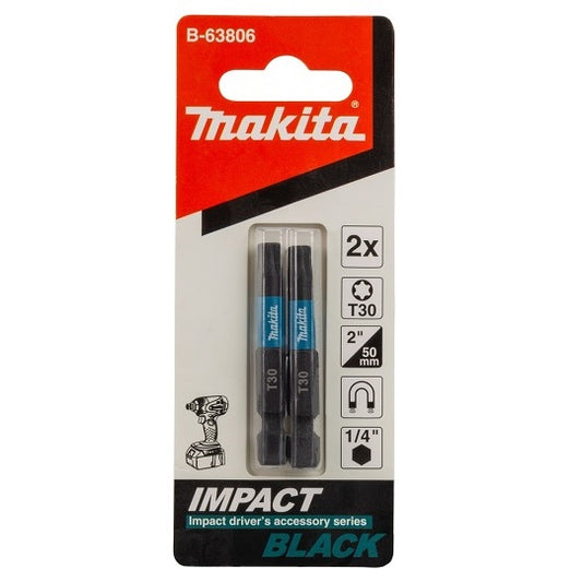 Makita Bit-Satz B-63672 18 V Torx T30 Bits 2er Set