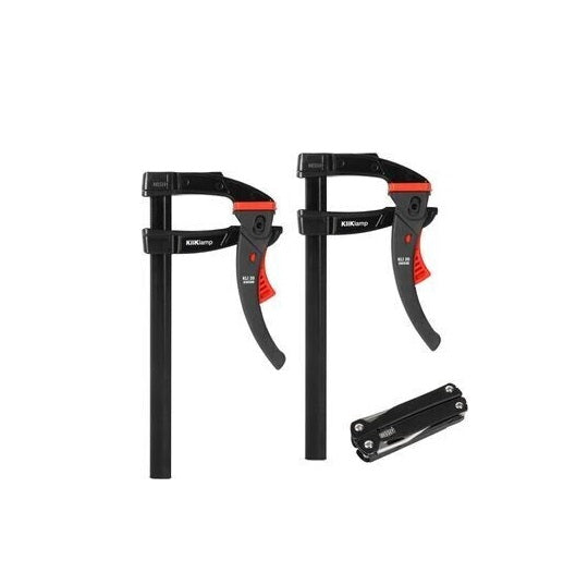 Bessey KliKlamp 200x80mm 2erSet Kompaktes Multitool