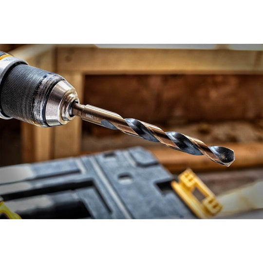 DeWALT 21-teiliger Metall-Bohrer-Satz HSS-G Black & Gold – Präzises Bohren mit Speed Tip