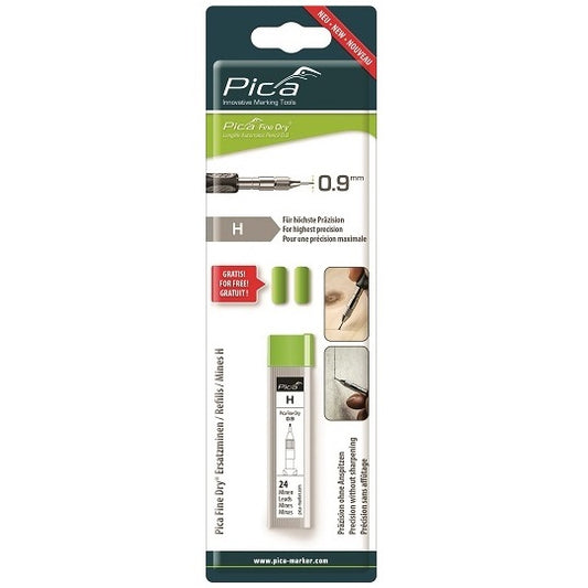 Pica Graphiteinsätze 0,9 Mm Präzise Markierung Set