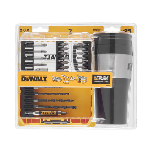 DeWALT Bohrer-Set DT70707-QZ 18V Viertel-Zoll-Aufnahmen Set