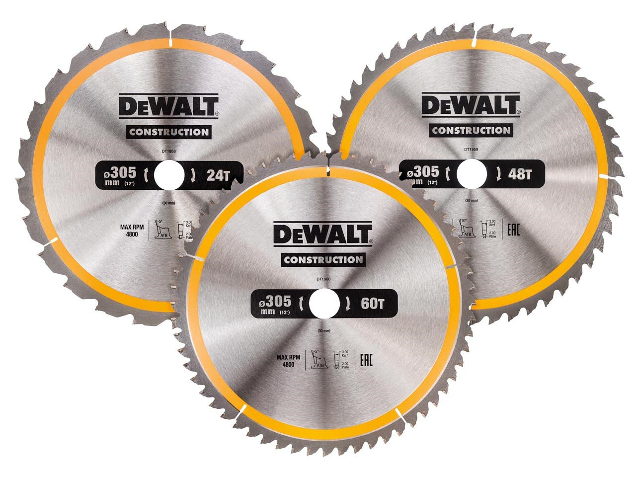DeWALT DT1964-QZ – Hochwertige Sägeblätter Für Holz