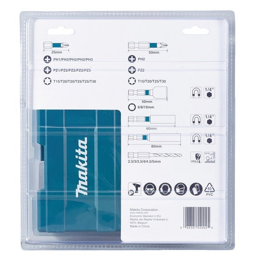 Makita Schlagschrauber-Satz B-66896 18 V 33-tlg Set