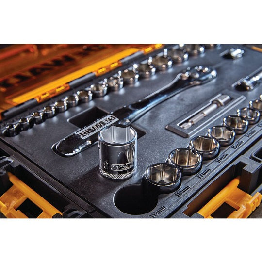 DeWALT Knarrenset 18 V 34-tlg Für Mechaniker Profi Set