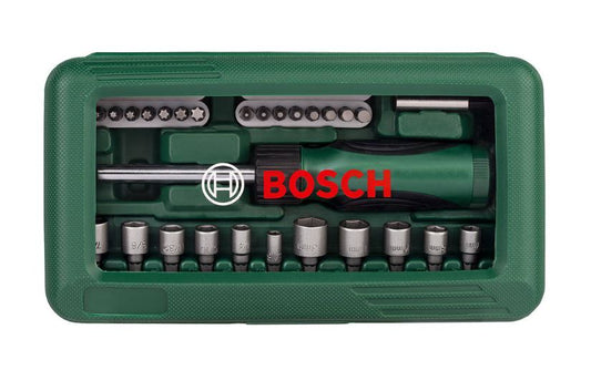 BOSCH + Bit-Satz + 2607019504 + 18 V + 46-teilig + Set