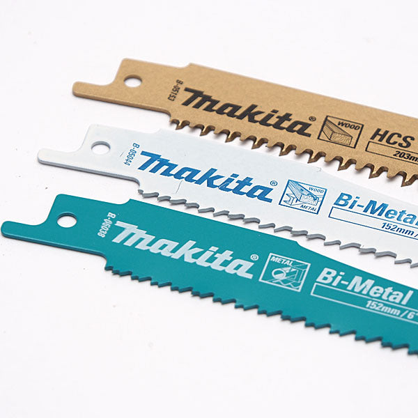 Makita Säbelsägeblätter-Set B-13677 18 V Universalgriff