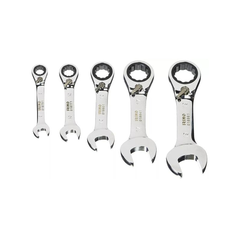 IRIMO Ratschen- und Kombischlüssel 8-19mm Hochfester Stahl