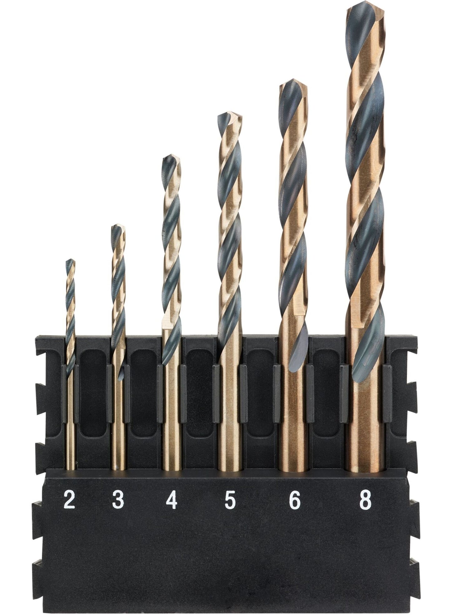 DeWALT DT70828-QZ 6-Teiliges Metall-Bohrer-Set – Hochwertige Black&Gold Serie