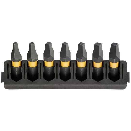 DeWALT DT70815-QZ Tough Case Plus – 7-teiliges Set Mit EXTREME FLEX TORQ Technologie