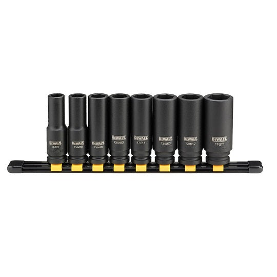 DeWALT Schlagschraubereinsätze 18 V 1/2 Zoll 8tlg Set