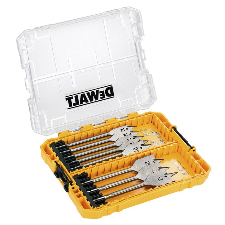 DeWALT Holzbohrer-Set 18 V 8-Teilig Chrom-Vanadium