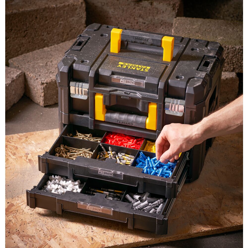 Stanley Aufbewahrungssystem Mit Schaumstoffeinlage Set
