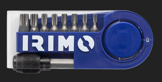 Irimo Steckschlüsselsatz 1/4 Zoll Magnethalter Torx 9teilig