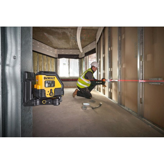 DeWalt Kreuzlinienlaser DCL077 12 V Reichweite 30 m Set