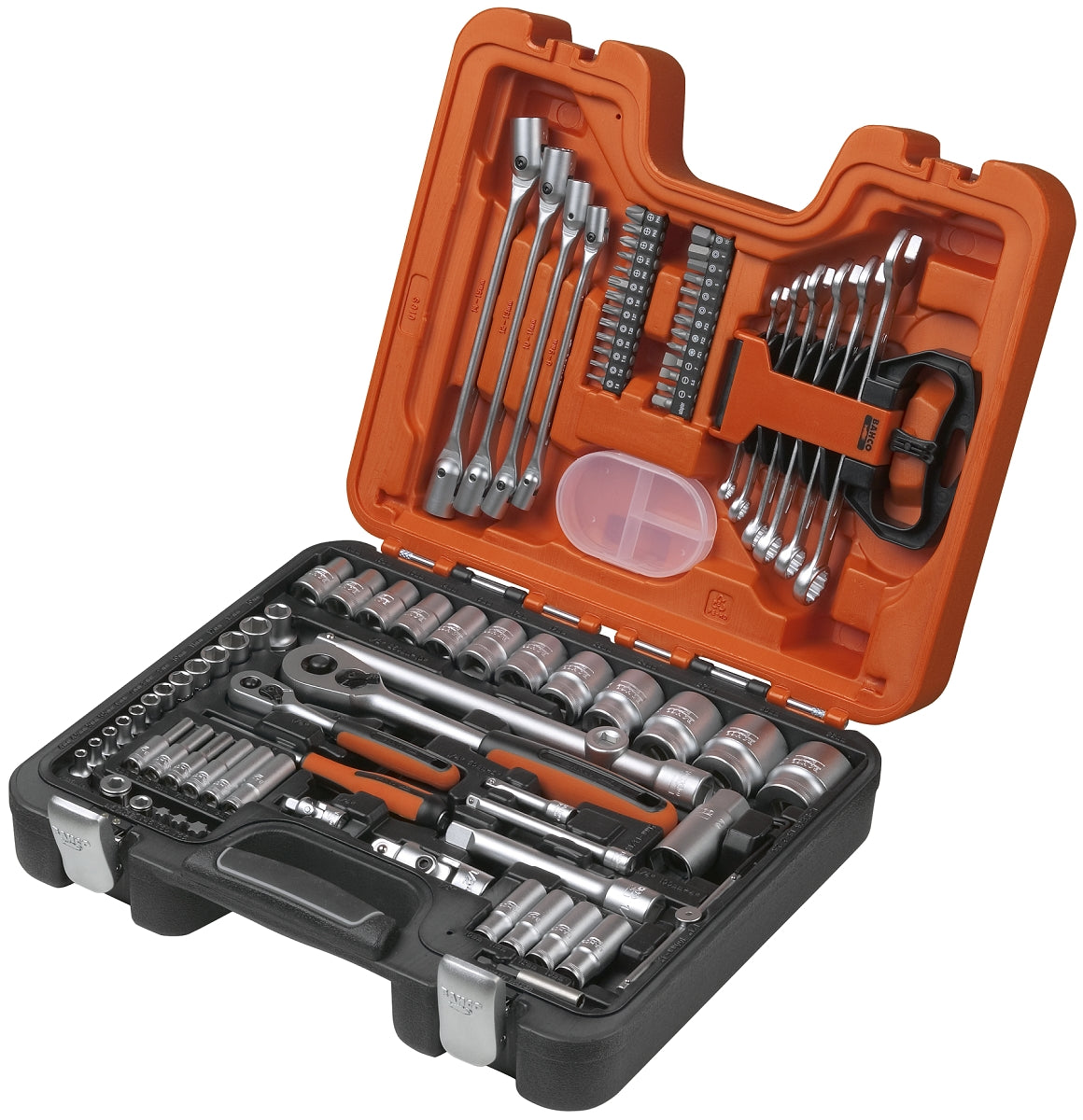 BAHCO Steckschlüsselsatz S910 18 V 91 Teile Kompakt Set