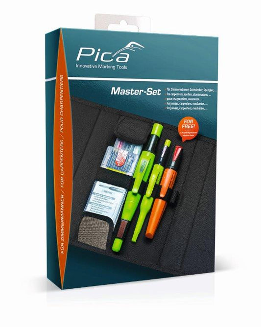 Pica Automatik-Bohrer-Set 55030 Präzise Markierung Handwerk