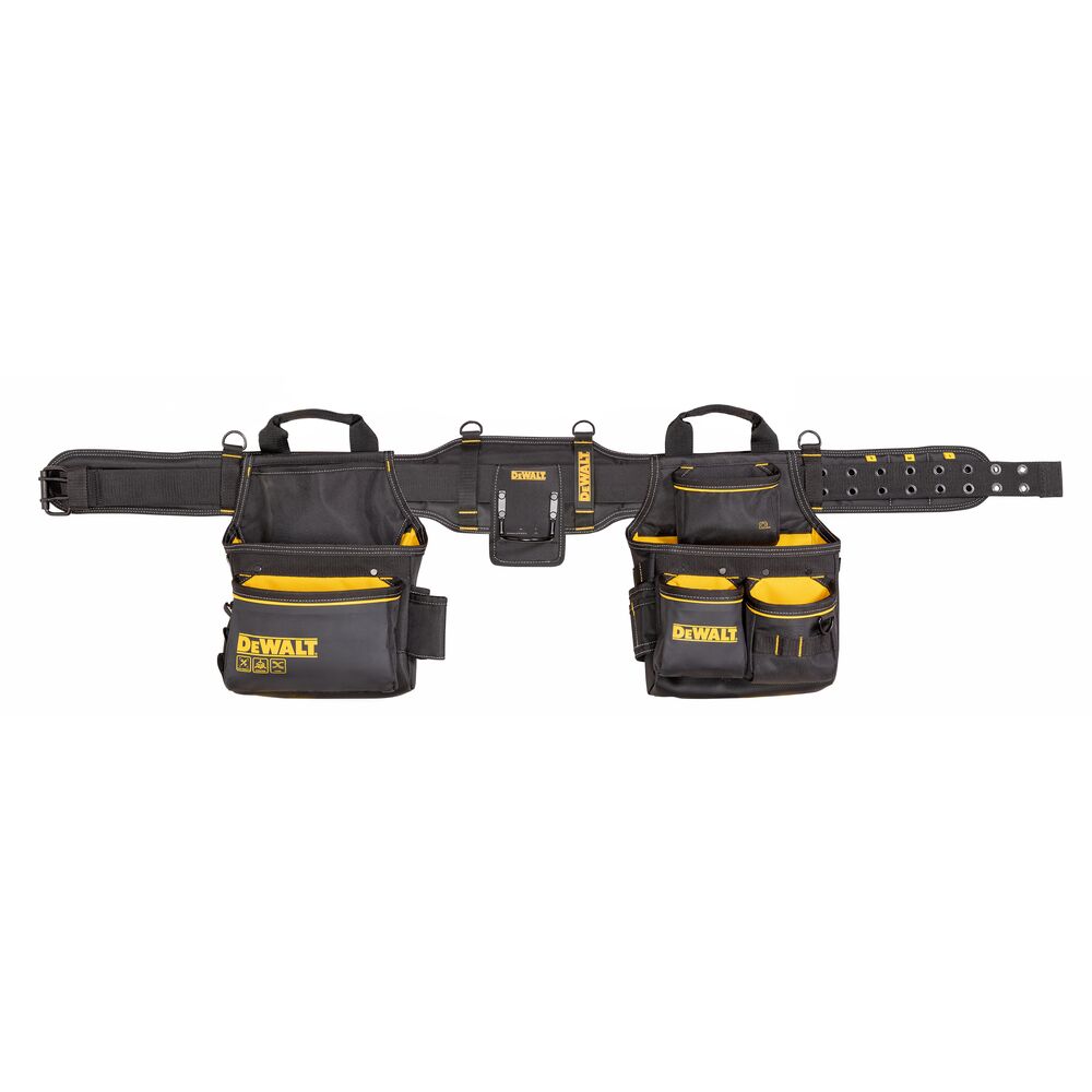 DeWalt Gürtel Set mit 2 Holstern – Gepolstert und Verstellbar bis 132cm