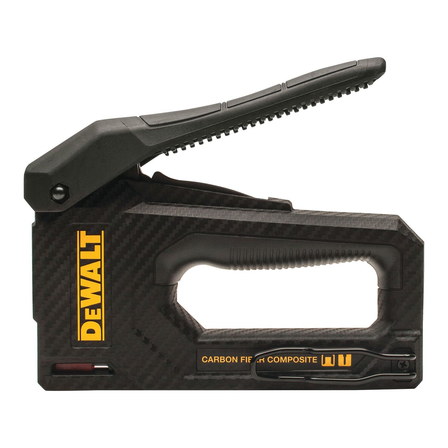 DeWalt DWHT80276-0 2-in-1-Polstertacker – Ultraleichtes Kohlefaser-Design