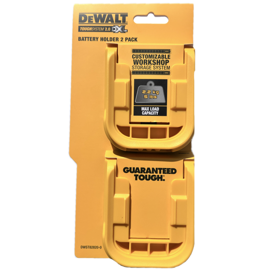 DEWALT ToughSystem 2.0 DXL Akkuhalter – Flexibles Montagesystem für optimale Aufbewahrung