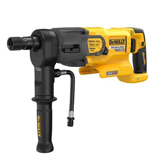 DEWALT DCD150NK-XJ – Leistungsstarke 3-Gang-Diamantbohrmaschine für Nass- und Trockenbetrieb