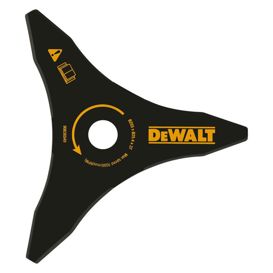 DeWalt 3-Klingen-Schneidblatt DT20653-QZ – Effizientes Schneiden für Freischneider und Fadentrimmer