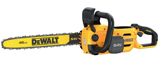 DeWalt FLEXVOLT 45 cm 54V Li-Ion Akku-Kettensäge DCMCS574N-XJ – Hohe Schneidgeschwindigkeit für Flexibles Arbeiten