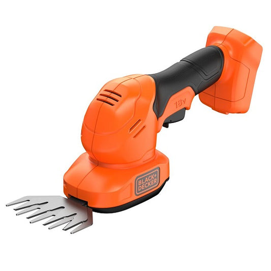 Black+Decker BCSS18B-XJ – Leichte 2-in-1 Akku-Gras- und Kiesschere
