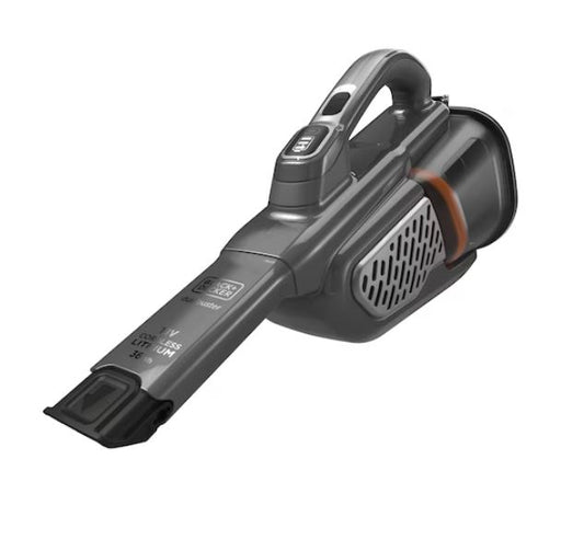 Black+Decker Akku-Staubsauger Dustbuster 18V – Kabellos Mit Intelligenter LED-Anzeige
