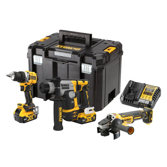 DeWalt DCK355P2T-QW – Leistungsstarkes 18V Akku-Kombiset mit 2x5,0Ah Batterien