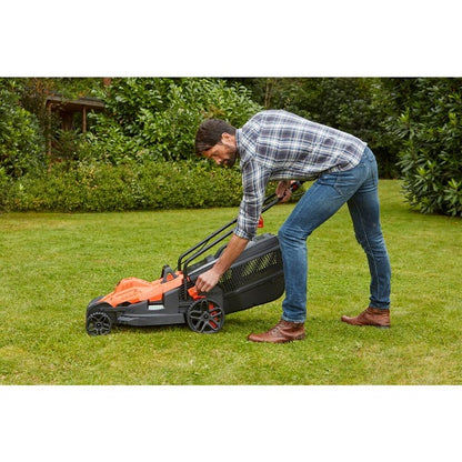 Black+Decker Rasenmäher BEMW471ES-QS EasySteer-Griff