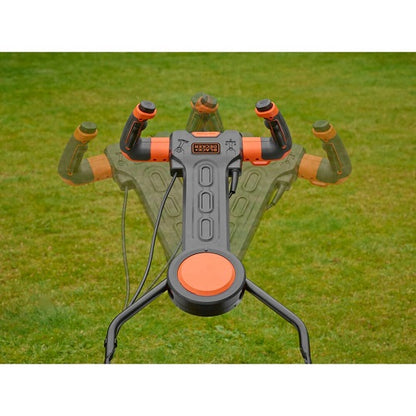 Black+Decker Rasenmäher BEMW471ES-QS EasySteer-Griff