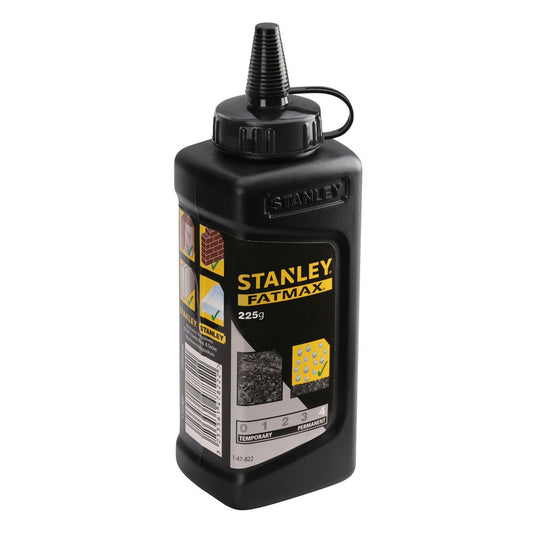 Stanley FATMAX schwarze Kreide 225g – Wasserfest und Gut Löslich