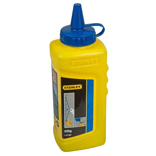 Stanley Markierungskreide Blau 225g – Wasserfest und Hervorragende Sichtbarkeit