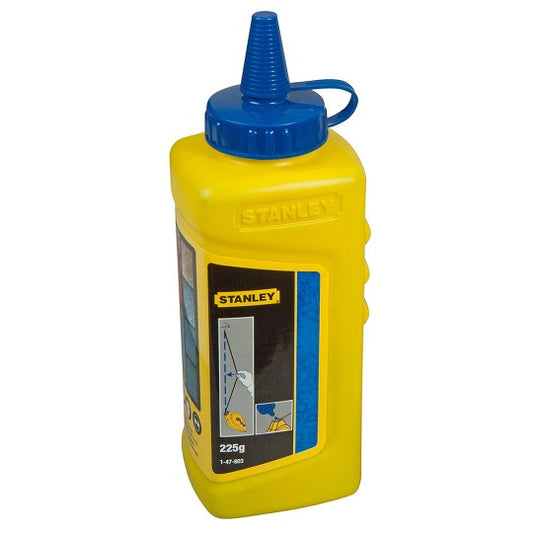 Stanley Markierungskreide Blau 225g – Wasserfest und Hervorragende Sichtbarkeit