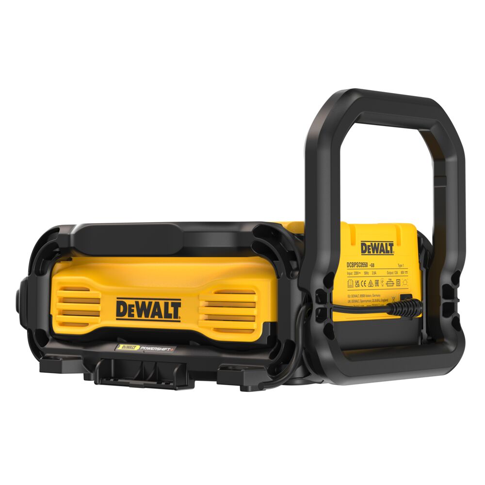 POWERSHIFT + Ladegerät + DCBPSC0550-QW + 43 Min 80 Prozent